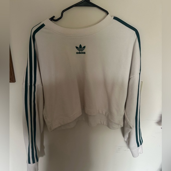 Adidas Cropped Crewneck - Picture 2 of 4